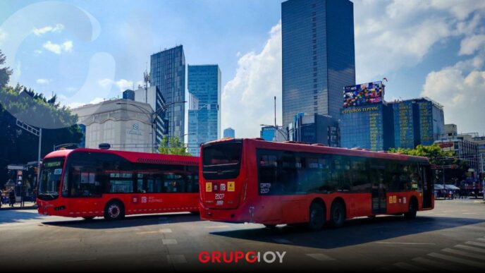 Choque de dos unidades del Metrobús deja 12 heridos
