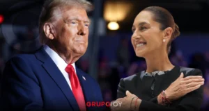 Donald Trump elogia a Sheinbaum e insiste en que el narco gobierna México