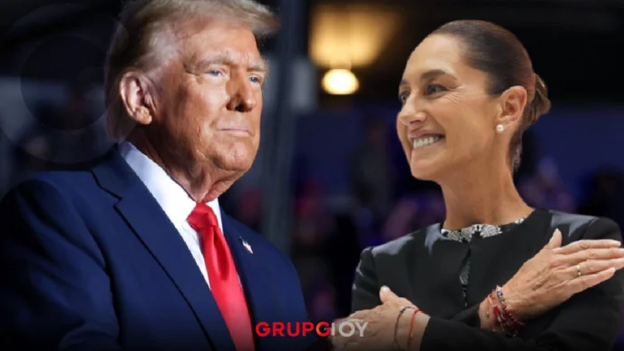 Donald Trump elogia a Sheinbaum e insiste en que el narco gobierna México