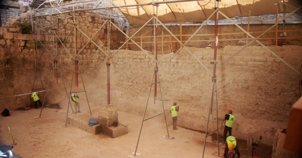 Nuevos hallazgos en la piscina de Siloé, donde Jesús curó a un ciego