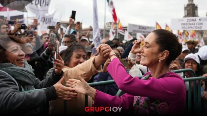 Claudia Sheinbaum rinde cuentas en el Zócalo: Balance de su primer año de gobierno
