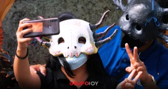 La Noche del Axolotl 2025 ilumina el Día de Muertos en CDMX