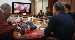 Julio Menchaca y Claudia Sheinbaum establecen plan de acción en zonas afectadas por lluvias