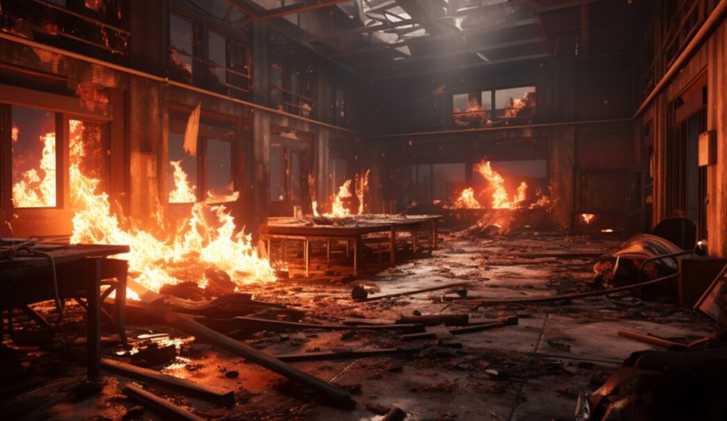 Bodega de poliuretanos, clausurada tras incendio en Tultitlán