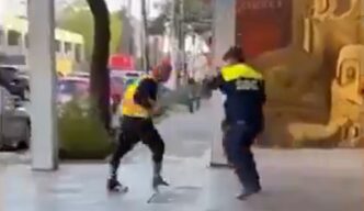 SSC CDMX investiga riña entre policía y franelero