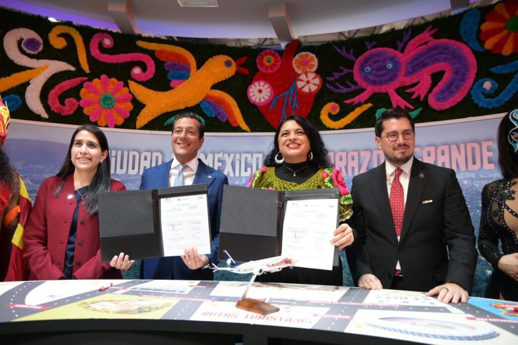 La CDMX y Aeroméxico firman convenio para impulsar el turismo en 2026