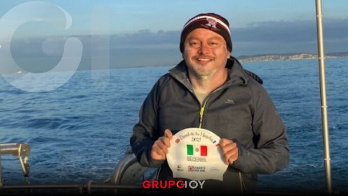 Ezequiel Becerril conquista el Estrecho de Cook y avanza en el reto de los 7 mares