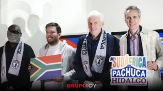¡Oficial! Pachuca será sede de la Selección de Sudáfrica en el Mundial 2026