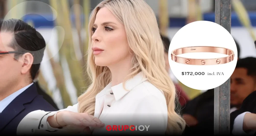 ¿Austeridad republicana? Funcionaria de Sonora luce brazalete Cartier de 172 mil pesos