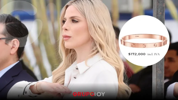 ¿Austeridad republicana? Funcionaria de Sonora luce brazalete Cartier de 172 mil pesos