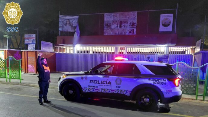 La SSC CDMX desmantela célula criminal dedicada al robo y desmantelamiento de vehículos