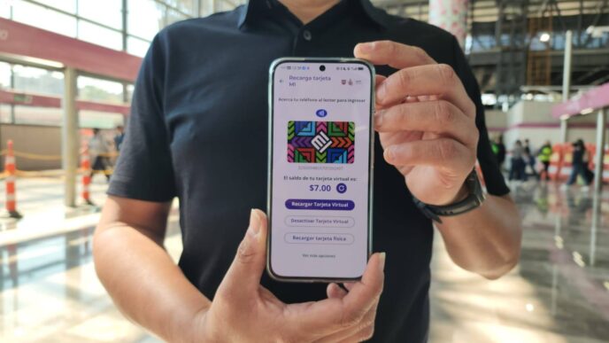 La Secretaría de Movilidad activa la Tarjeta Virtual Metro en CDMX