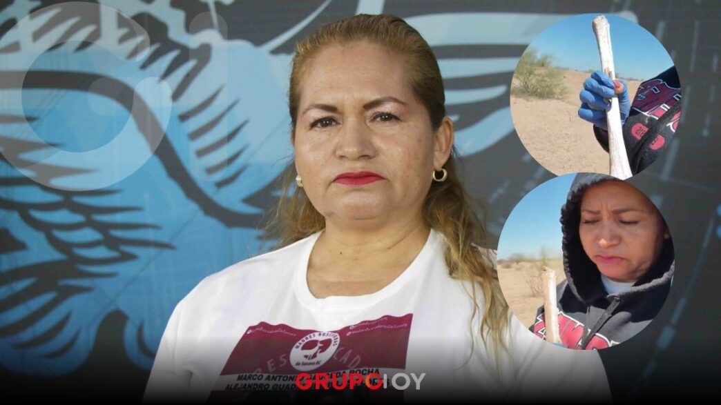 "Vamos a casa, hijo": Ceci Flores encuentra restos que podrían ser de su hijo desaparecido en Sonora
