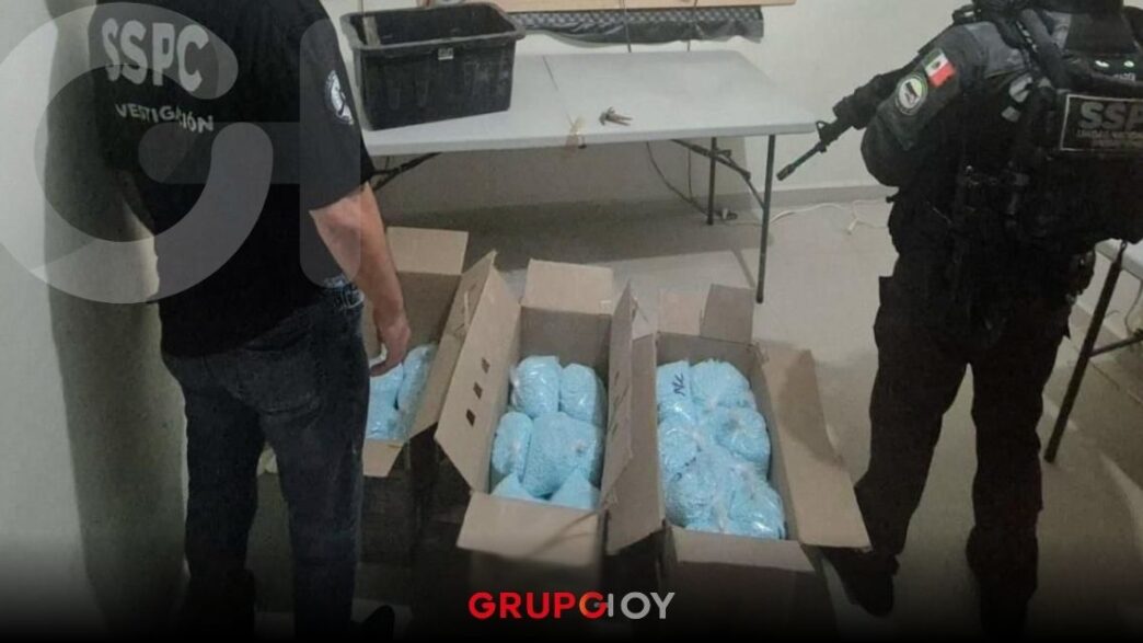 Decomisan 270 kilos de fentanilo en Colima: detienen a presunto líder de célula criminal