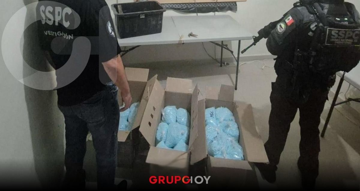 Decomisan 270 kilos de fentanilo en Colima: detienen a presunto líder de célula criminal