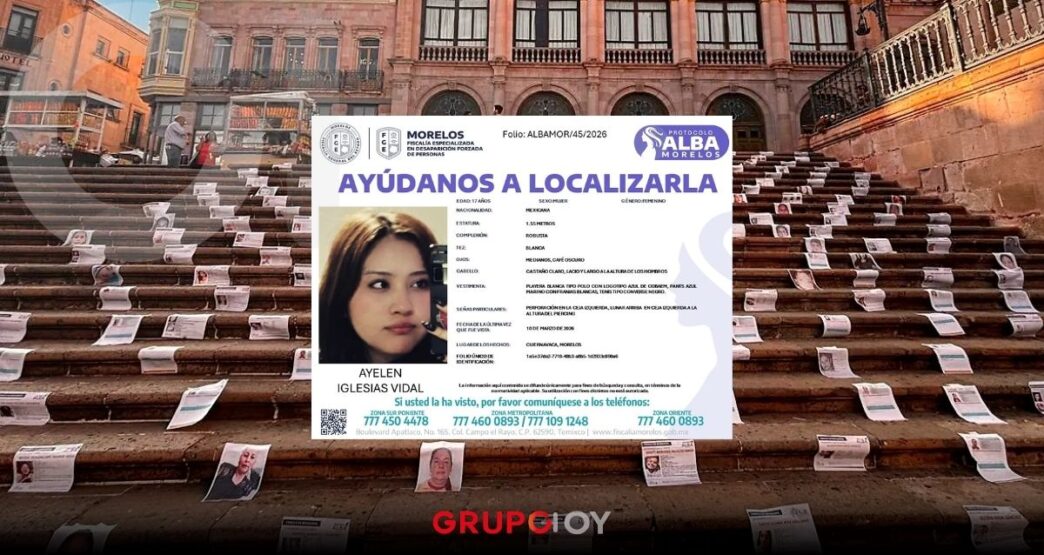 Reportan la desaparición de otra estudiante en Morelos; ya son cinco casos en tres semanas