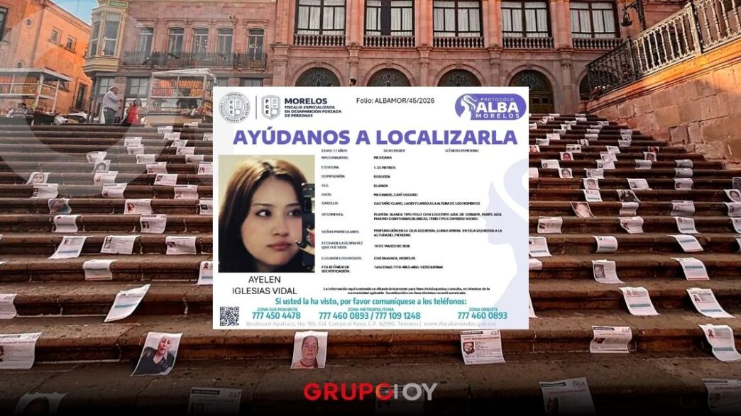 Reportan la desaparición de otra estudiante en Morelos; ya son cinco casos en tres semanas