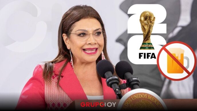 ¿Habrá ley seca en CDMX por el Mundial 2026? Clara Brugada analiza prohibir el alcohol durante partidos