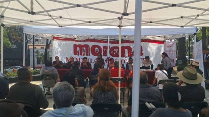 Morena renueva su estructura en la CDMX