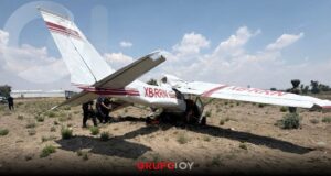 Avioneta se desploma en Huejotzingo, Puebla: hay 4 personas sin vida