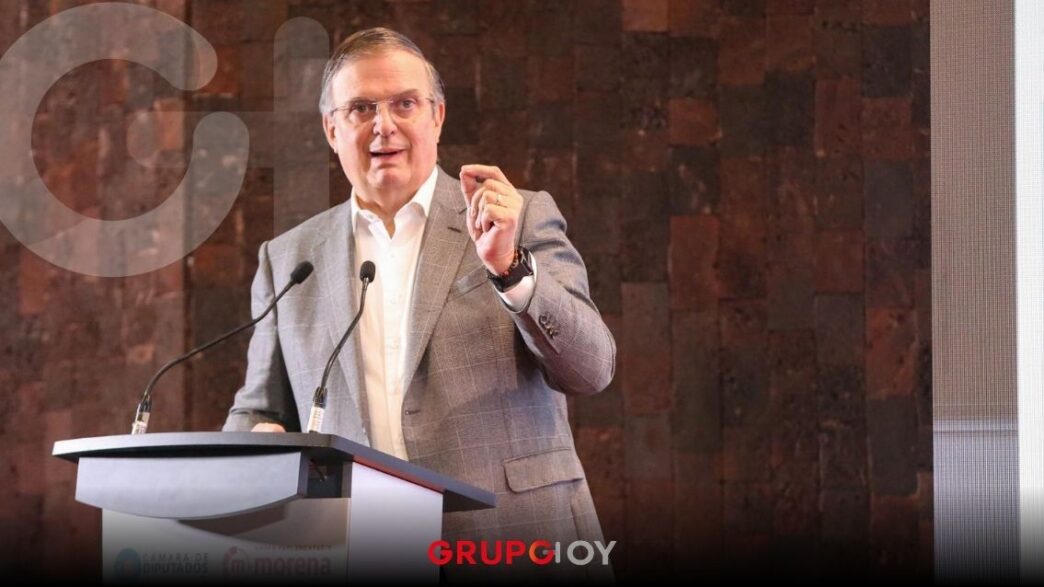 Investigan a Marcelo Ebrard por estancia de su hijo en la embajada de Londres