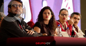 Luisa Alcalde y Andy López dejarían la dirigencia de Morena en medio de escándalos de corrupción