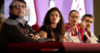 Luisa Alcalde y Andy López dejarían la dirigencia de Morena en medio de escándalos de corrupción