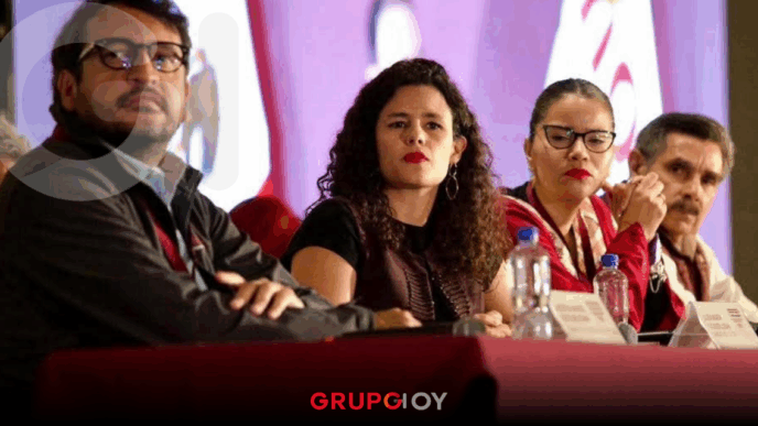 Luisa Alcalde y Andy López dejarían la dirigencia de Morena en medio de escándalos de corrupción