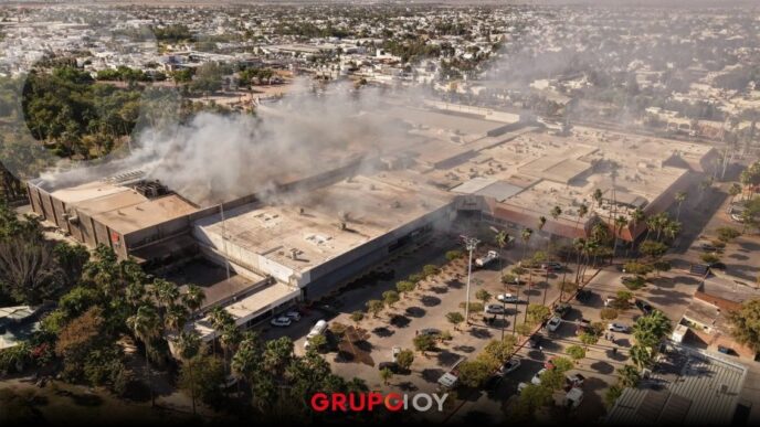 ¡Tragedia en Los Mochis! Incendio en Plaza Fiesta Las Palmas deja 5 muertos y más de 30 lesionados