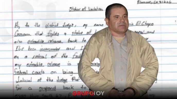 Joaquín "El Chapo" Guzmán pide regresar a México: envía nueva carta a juez de Estados Unidos