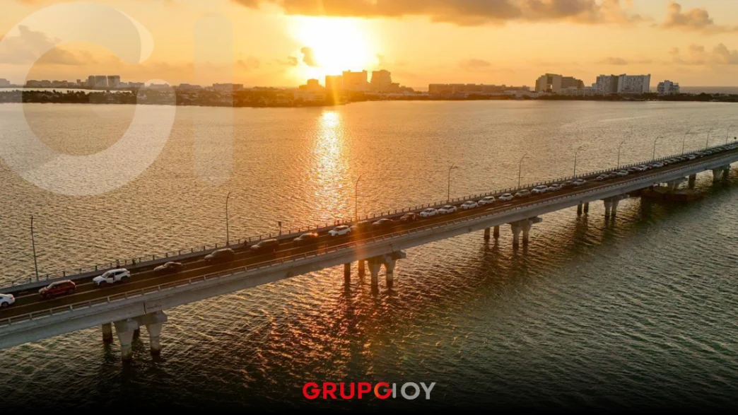 Apuntalan el puente Nichupté en Cancún a menos de 7 días de su inauguración