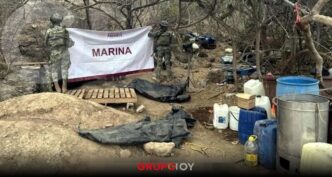 Marina desmantela narcolaboratorio ligado a "El Mayito Flaco" en Culiacán