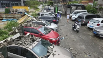 Tifón Dolphin deja 1.6 millones de evacuados y récord de lluvias en China